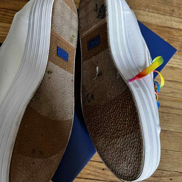 (platform) Rainbow lace Keds triple kick 9 - Picture 3 of 4